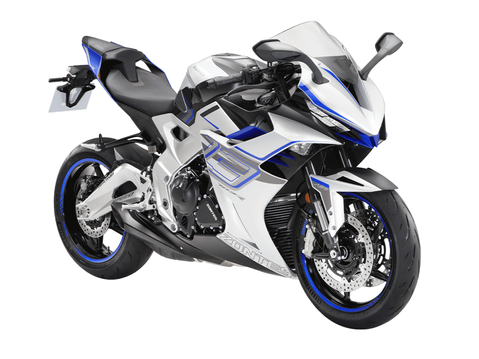 Мотоцикл ZONTES ZT703-RR Silver Blue 2025